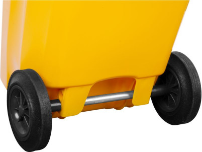 Nádoba Europlast 120 lit., plast, žltá 1018, HDPE, popolnica na odpad