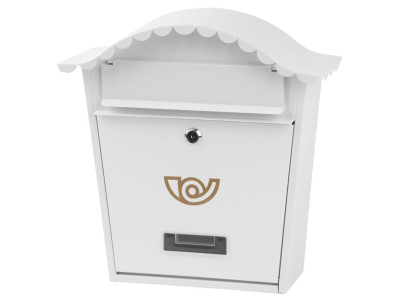 Schránka NAPOLEON B 365x365x135 mm, poštová, biela Schránka NAPOLEON B 365x365x135 mm, poštová, biela