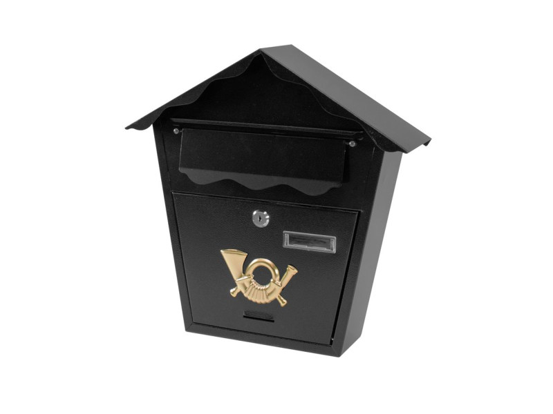 Schránka ROMANTIC, 360x355x100 mm, poštová, hnedá Schránka ROMANTIC, 360x355x100 mm, poštová, hnedá