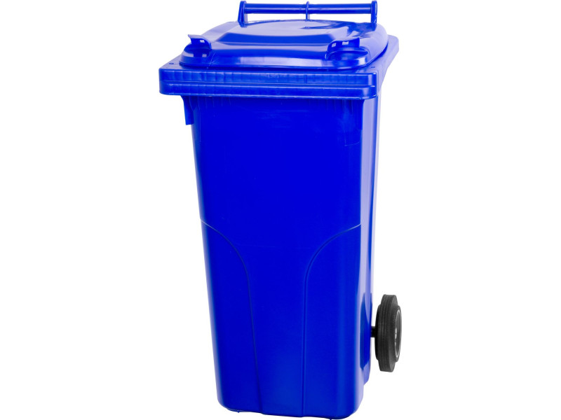 Nádoba Europlast 120 lit., plast, modrá 5002, HDPE, popolnica na odpad