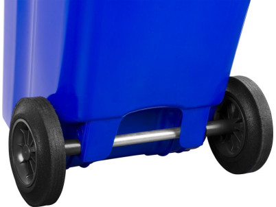 Nádoba Europlast 120 lit., plast, modrá 5002, HDPE, popolnica na odpad