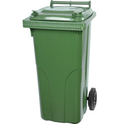 Nádoba Europlast 240 lit., plast, zelená, popolnica na odpad