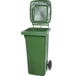 Nádoba Europlast 120 lit., plast, zelená, HDPE, popolnica na odpad