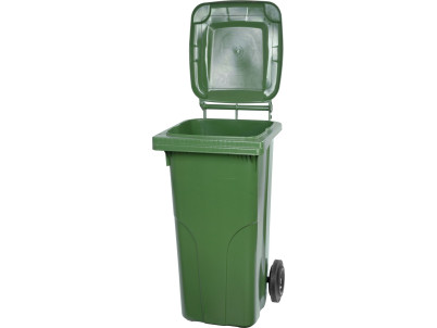 Nádoba Europlast 120 lit., plast, zelená, HDPE, popolnica na odpad