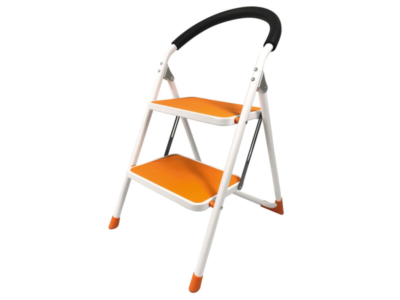 Schodíky Strend Pro WRH2061, 2 stupienkové, nosn. 150 kg, oranžové Schodíky Strend Pro WRH2061, 2 stupienkové, nosn. 150 kg, oranžové