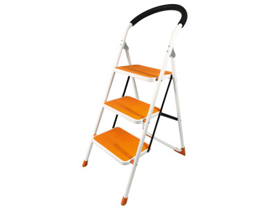 Schodíky Strend Pro WRH2062, 3 stupienkové, nosn. 150 kg, oranžové Schodíky Strend Pro WRH2062, 3 stupienkové, nosn. 150 kg, oranžové