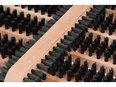 Rohožka GECO WMN.1, pred dvere, 36x26.5x5.5 cm, drevo, škrabák na obuv