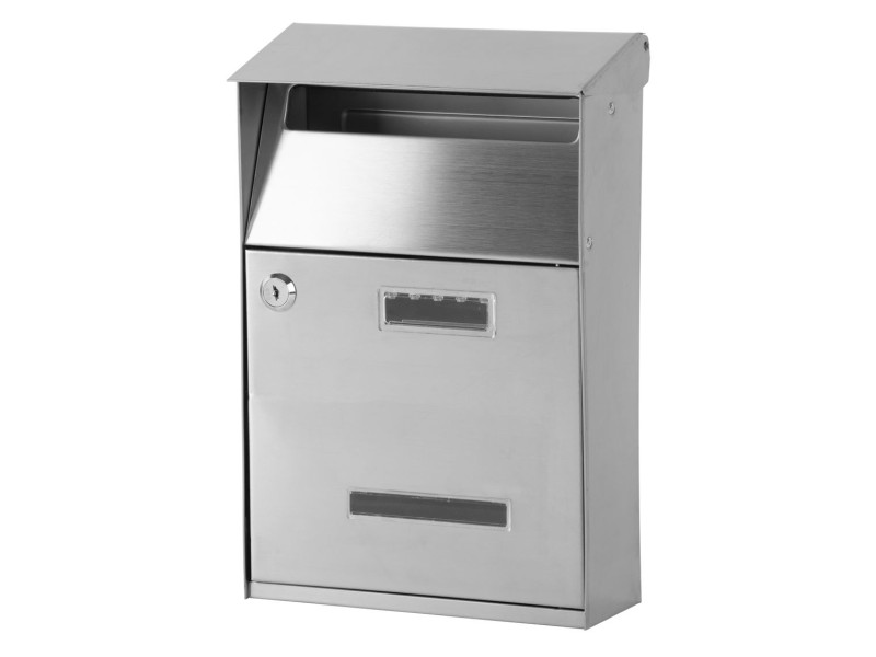 Schránka GL-16S, 320x105x215 mm, poštová, nerez Schránka GL-16S, 320x105x215 mm, poštová, nerez