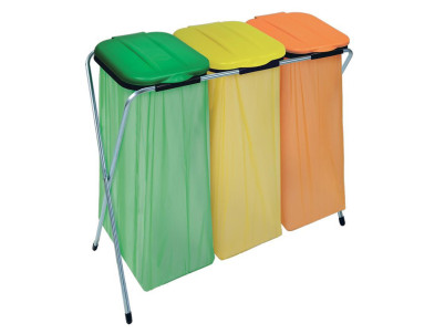 Stojan Strend Pro Ecofix-3, Trio, na vrecia na odpad