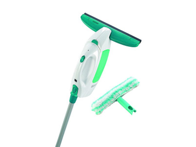 Čistič okien LEIFHEIT 51003 Window cleaner, s tyčou 43 cm, mop a vysávač na okná, akumulátorový