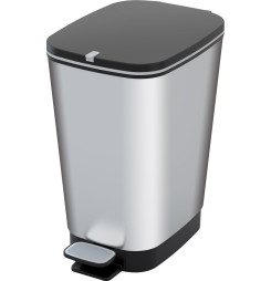 Kôš KIS Chic Bin M Steel, 35 lit., 40,5x26,5x45 cm, na odpad, s pedálom