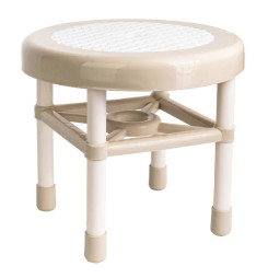 Stolička plastová Strend Pro, mini, okrúhla, stupadlo, priemer 325x285 mm