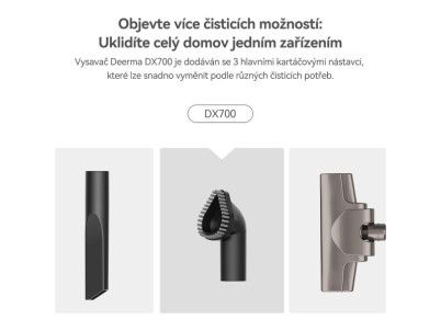 DX700S TYČOVÝ AKU VYSÁVAČ DEERMA DX700S TYČOVÝ AKU VYSÁVAČ DEERMA