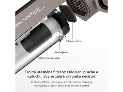 DX700S TYČOVÝ AKU VYSÁVAČ DEERMA DX700S TYČOVÝ AKU VYSÁVAČ DEERMA