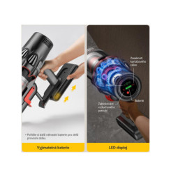 DEM-T50W TYČOVÝ AKU VYSAVAČ DEERMA