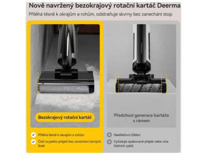DEM-VX96W TYČOVÝ AKU VYSÁVAČ DEERMA