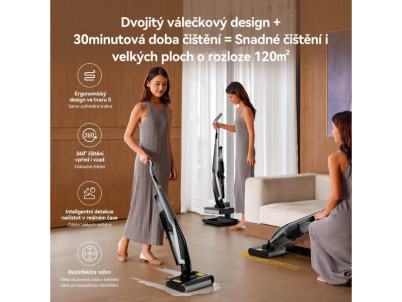 DEM-VX96W TYČOVÝ AKU VYSÁVAČ DEERMA