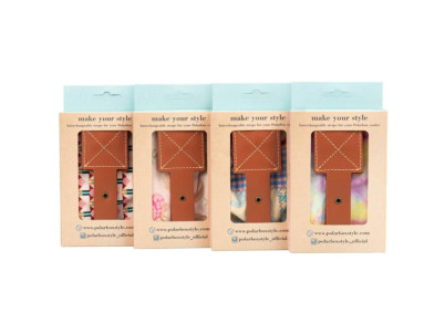 Geometric popruh, hnedá pracka POLARBOX