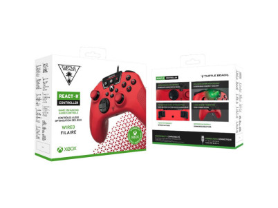 REACT-R Gamepad Red TURTLE BEACH