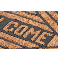 Rohožka MagicHome RBP 193, pred dvere, Welcome 3, 40x60 cm, guma/panama