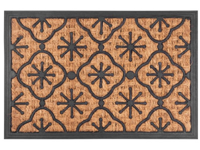 Rohožka MagicHome RBP 102, pred dvere, Church, 40x60 cm, guma/panama