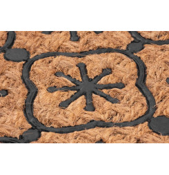 Rohožka MagicHome RBP 102, pred dvere, Church, 40x60 cm, guma/panama