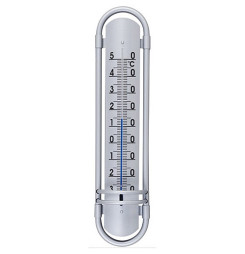Teplomer Strend Pro TM-180 Borderer, vonkajší, na okno, 380x88x35 mm, vzhľad Alu, plast