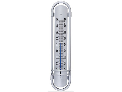 Teplomer Strend Pro TM-180 Borderer, vonkajší, na okno, 380x88x35 mm, vzhľad Alu, plast
