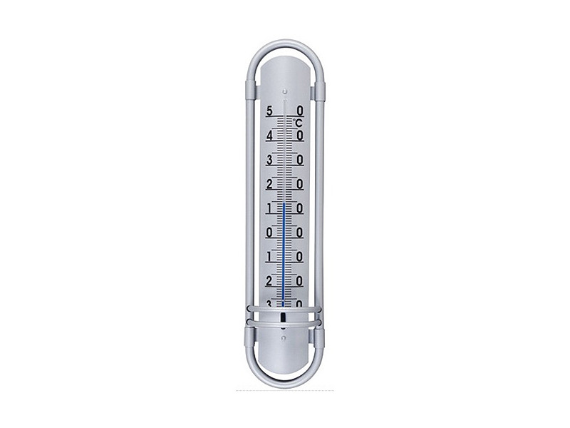Teplomer Strend Pro TM-180 Borderer, vonkajší, na okno, 380x88x35 mm, vzhľad Alu, plast