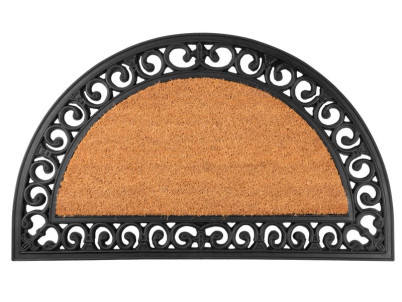 Rohožka MagicHome RCP 100, pred dvere, Ornament, 45x75 cm, guma