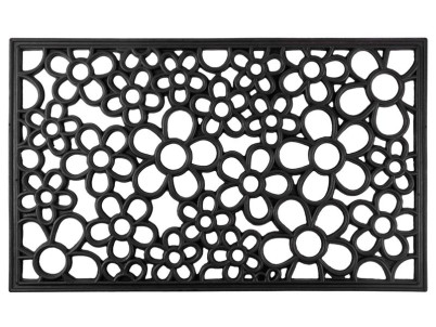 Rohožka MagicHome RBR 100, pred dvere, Meadow, 45x75 cm, guma