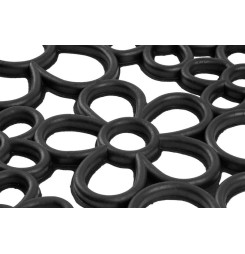 Rohožka MagicHome RBR 100, pred dvere, Meadow, 45x75 cm, guma