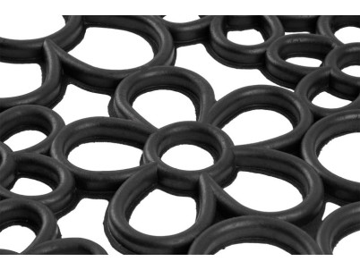 Rohožka MagicHome RBR 100, pred dvere, Meadow, 45x75 cm, guma