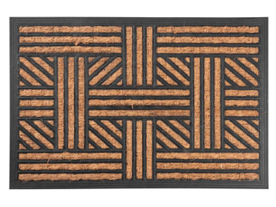 Rohožka MagicHome RBP 104, pred dvere, Matt, 40x60 cm, guma/panama