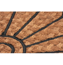 Rohožka MagicHome RBP 139, pred dvere, Peacock, 40x60 cm, guma/panama