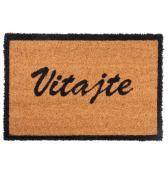 Rohožka MagicHome RBC 199, pred dvere, Vitajte, 40x60 cm, guma/kokos