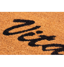 Rohožka MagicHome RBC 199, pred dvere, Vitajte, 40x60 cm, guma/kokos