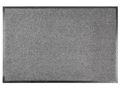 Rohožka MagicHome, pred dvere, 60x90 cm, čierna/sivá