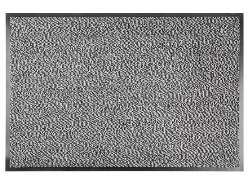 Rohožka MagicHome, pred dvere, 60x90 cm, čierna/sivá
