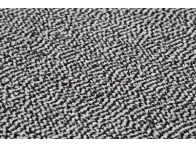 Rohožka MagicHome, pred dvere, 60x90 cm, čierna/sivá