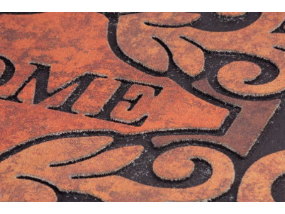 Rohožka MagicHome RBM 116, pred dvere, Welcome, guma, 120x58 cm