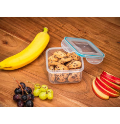 Dóza MagicHome Lunchbox Q807 700 ml, štvorcová, Clip