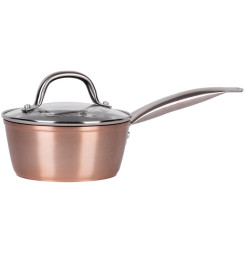 Rajnica MagicHome Copper Line, 16 cm, 1200 ml, so sklenenou pokrievkou