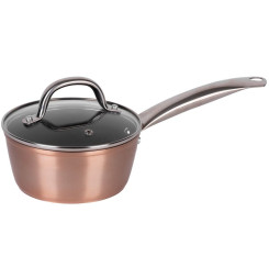 Rajnica MagicHome Copper Line, 16 cm, 1200 ml, so sklenenou pokrievkou