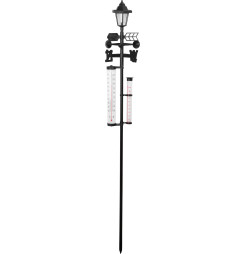 Meteostanica SWS29, 158 cm, záhradný zrážkomer, teplomer, solárna lampa, smer vetra