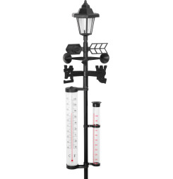 Meteostanica SWS29, 158 cm, záhradný zrážkomer, teplomer, solárna lampa, smer vetra