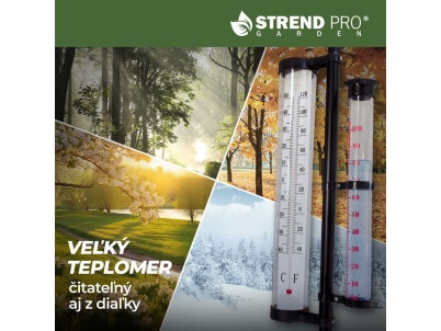 Meteostanica SWS29, 158 cm, záhradný zrážkomer, teplomer, solárna lampa, smer vetra