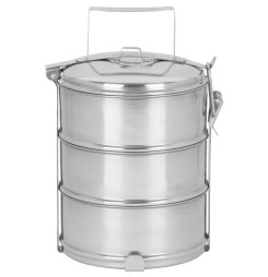 Obedár MagicHome SS682, nerez, 3x 1200 ml, 16,8x26,5 cm
