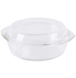 Misa MagicHome, zapekacia, 2500 ml, borosilikátové sklo, okrúhla