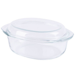 Misa MagicHome, zapekacia, 3500 ml, borosilikátové sklo, oválna
